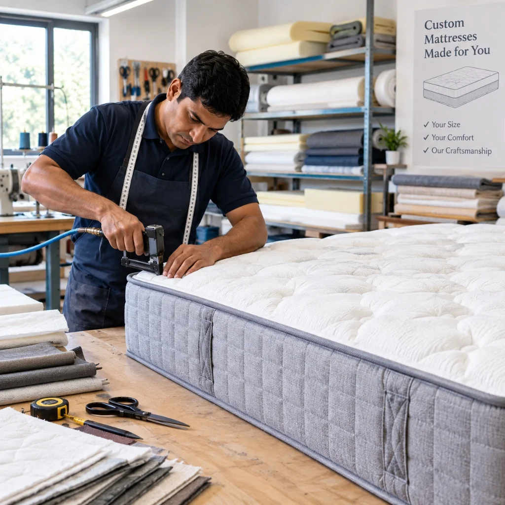 Custom mattress craftsmanship